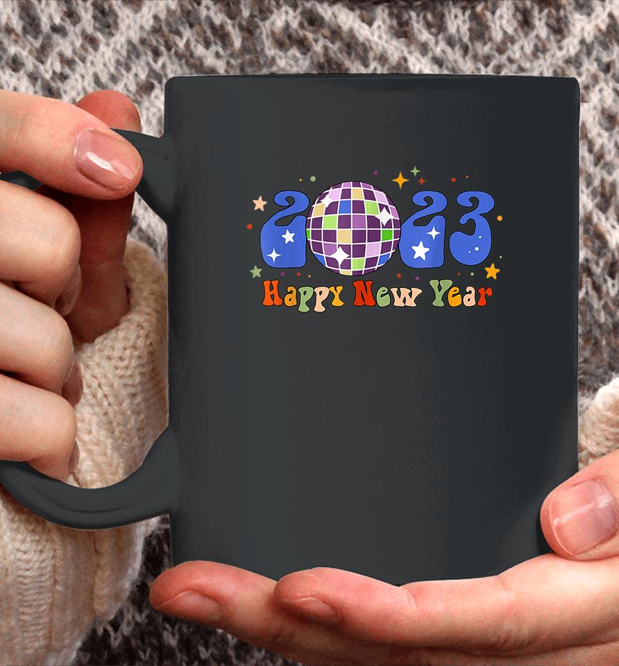 2023 Happy New Year Disco New Years Eve Party Hello 2023 Coffee Mug
