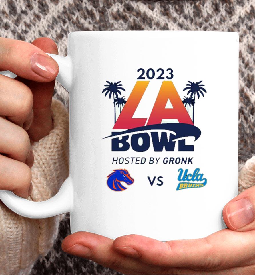 2023 La Bowl Boise State Broncos Vs Ucla Bruins Hosted By Gronk At Sofi Stadium Inglewood Ca Espn Event Coffee Mug