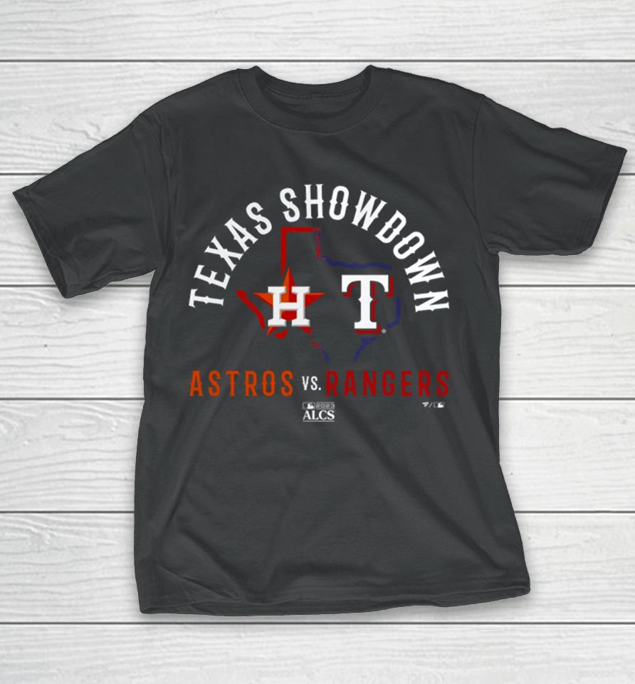 2023 Mlb Playoffs Alcs Houston Astros Vs Texas Rangers T-Shirt