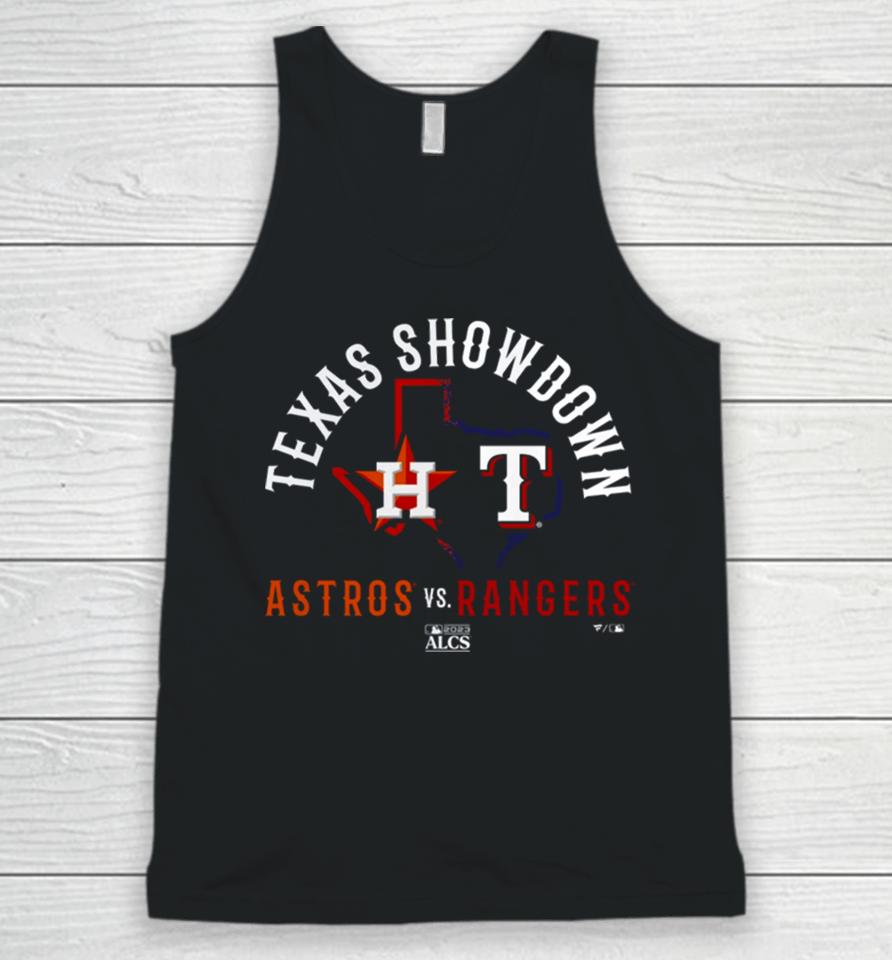 2023 Mlb Playoffs Alcs Houston Astros Vs Texas Rangers Unisex Tank Top