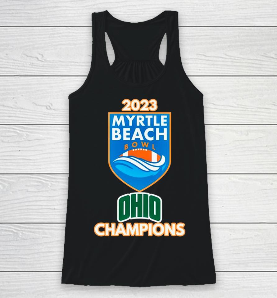 2023 Myrtle Beach Bowl Ohio Bobcat Champions Racerback Tank
