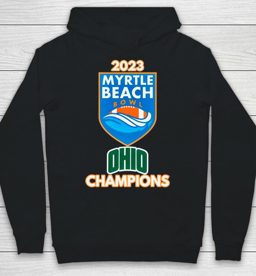 2023 Myrtle Beach Bowl Ohio Bobcat Champions Hoodie