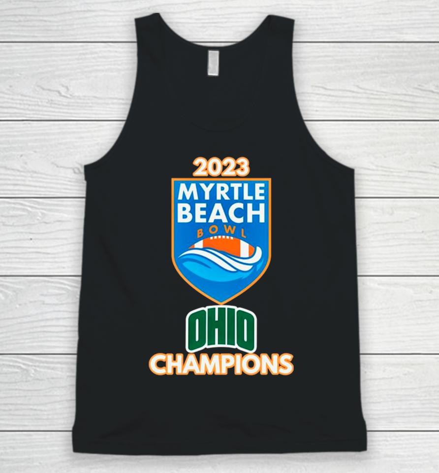 2023 Myrtle Beach Bowl Ohio Bobcat Champions Unisex Tank Top