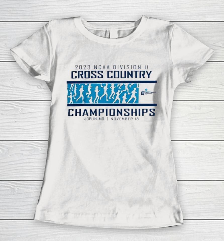 2023 Ncaa Division Ii Cross Country Championships Joplin Mo November 18 T Women T-Shirt