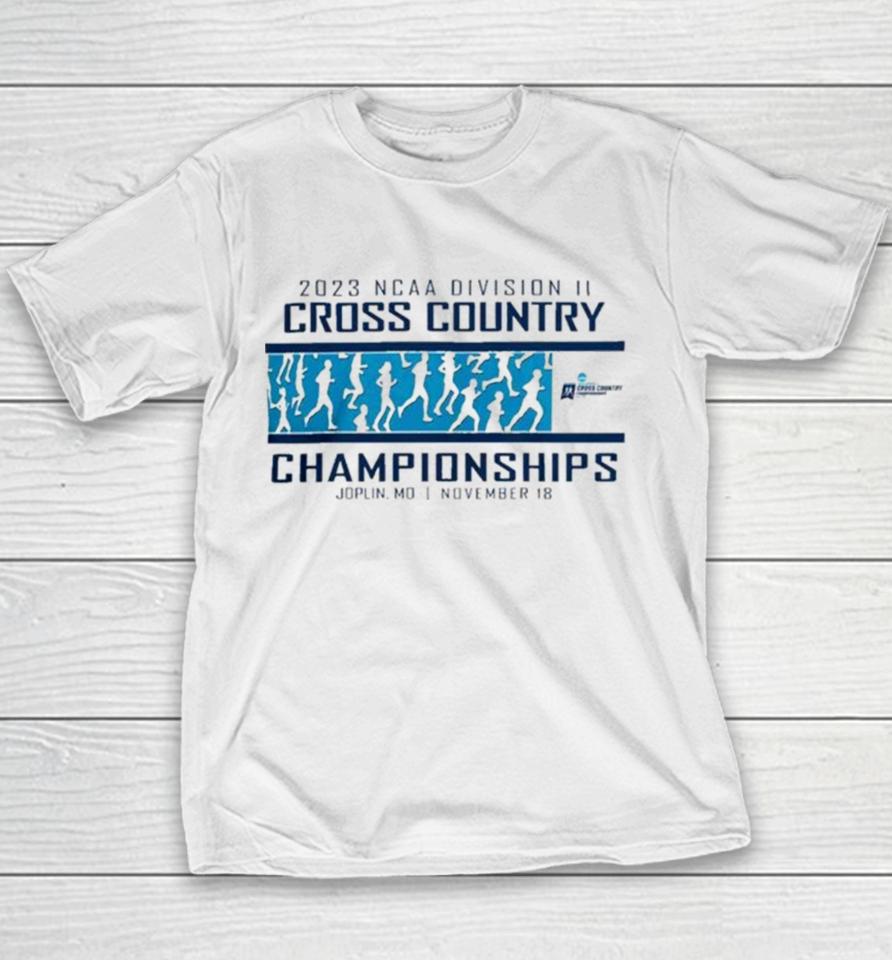 2023 Ncaa Division Ii Cross Country Championships Joplin Mo November 18 T Youth T-Shirt