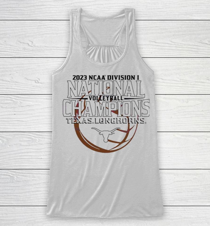 2023 Ncaa Division National Champions Texas Longhorn Volleyball Racerback Tank