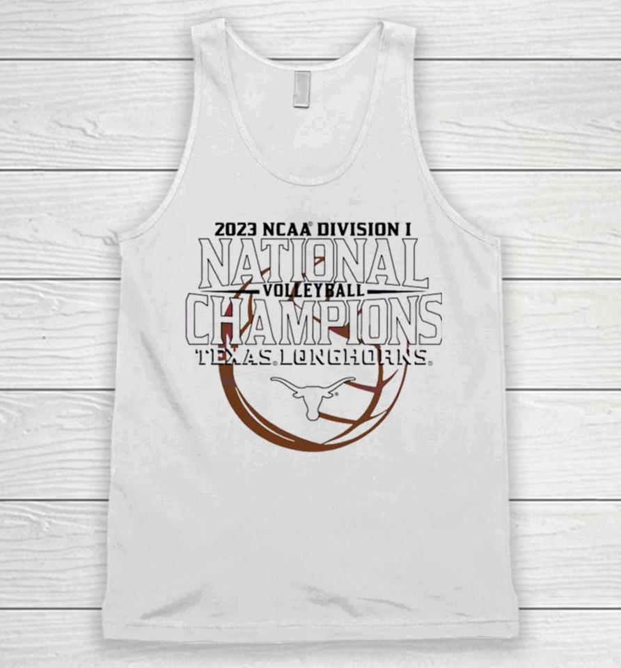 2023 Ncaa Division National Champions Texas Longhorn Volleyball Unisex Tank Top