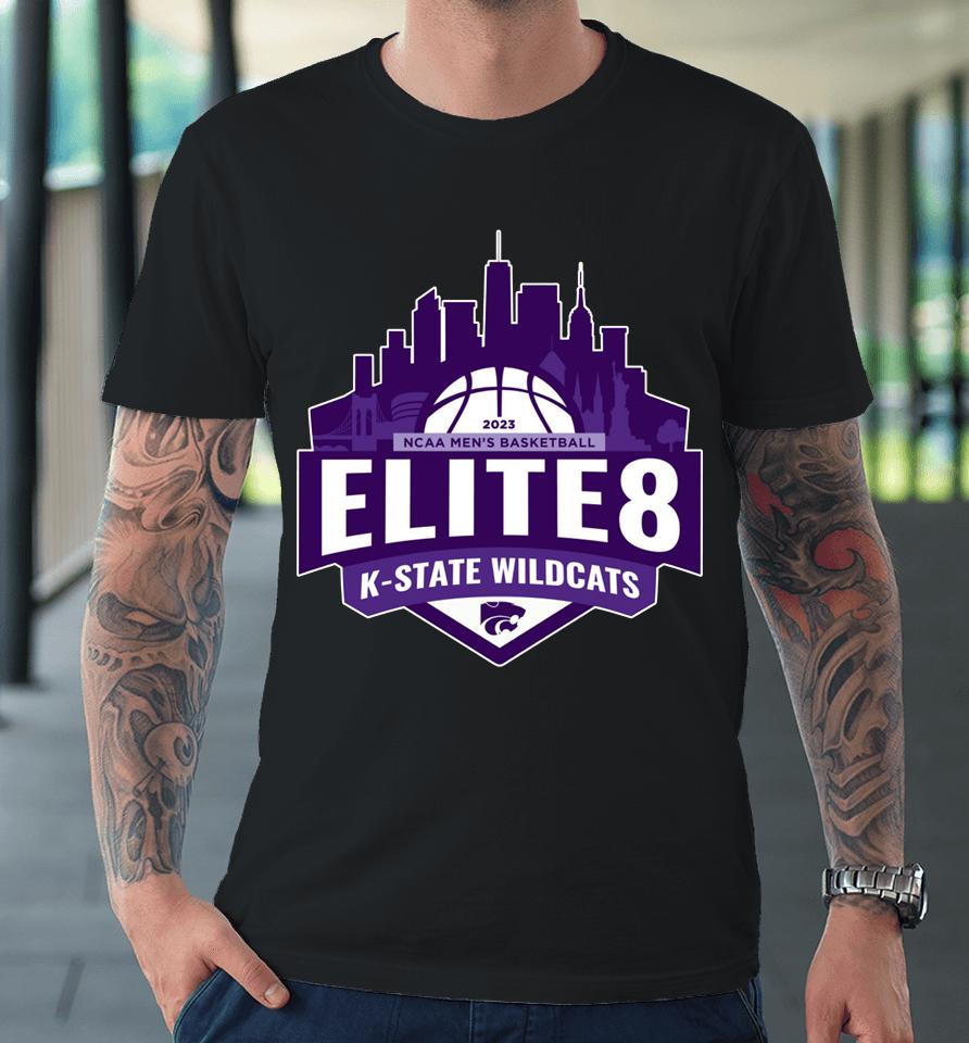 2023 Ncaa Men's Basketball Elite8 K-State Wildcats Premium T-Shirt