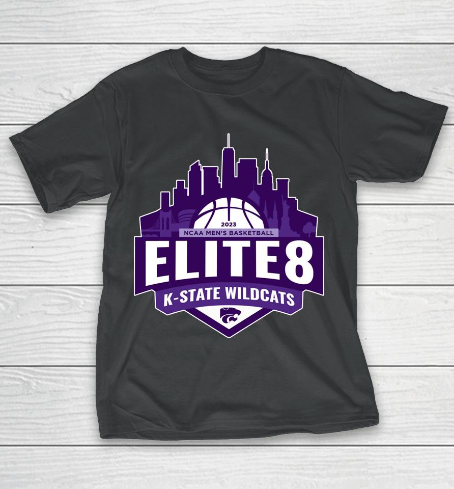 2023 Ncaa Men's Basketball Elite8 K-State Wildcats T-Shirt