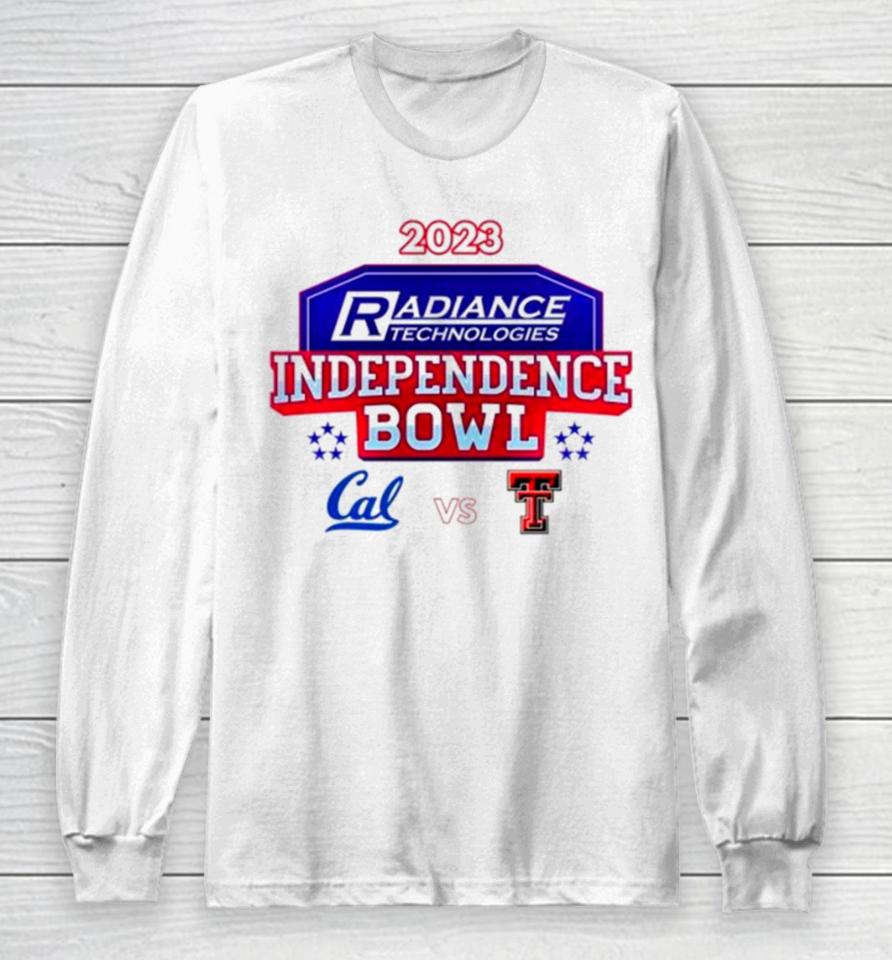 2023 Radiance Technologies Independence Bowl California Vs Texas Tech Long Sleeve T-Shirt