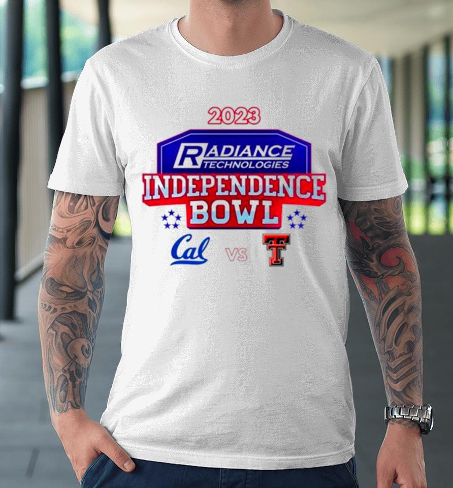 2023 Radiance Technologies Independence Bowl California Vs Texas Tech Premium T-Shirt