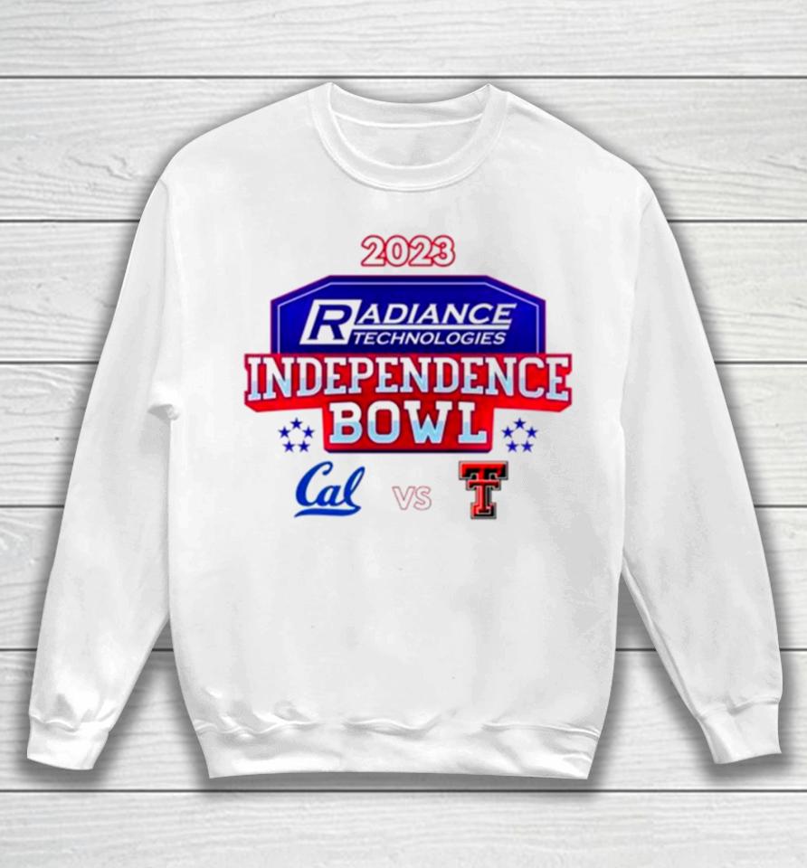 2023 Radiance Technologies Independence Bowl California Vs Texas Tech Sweatshirt