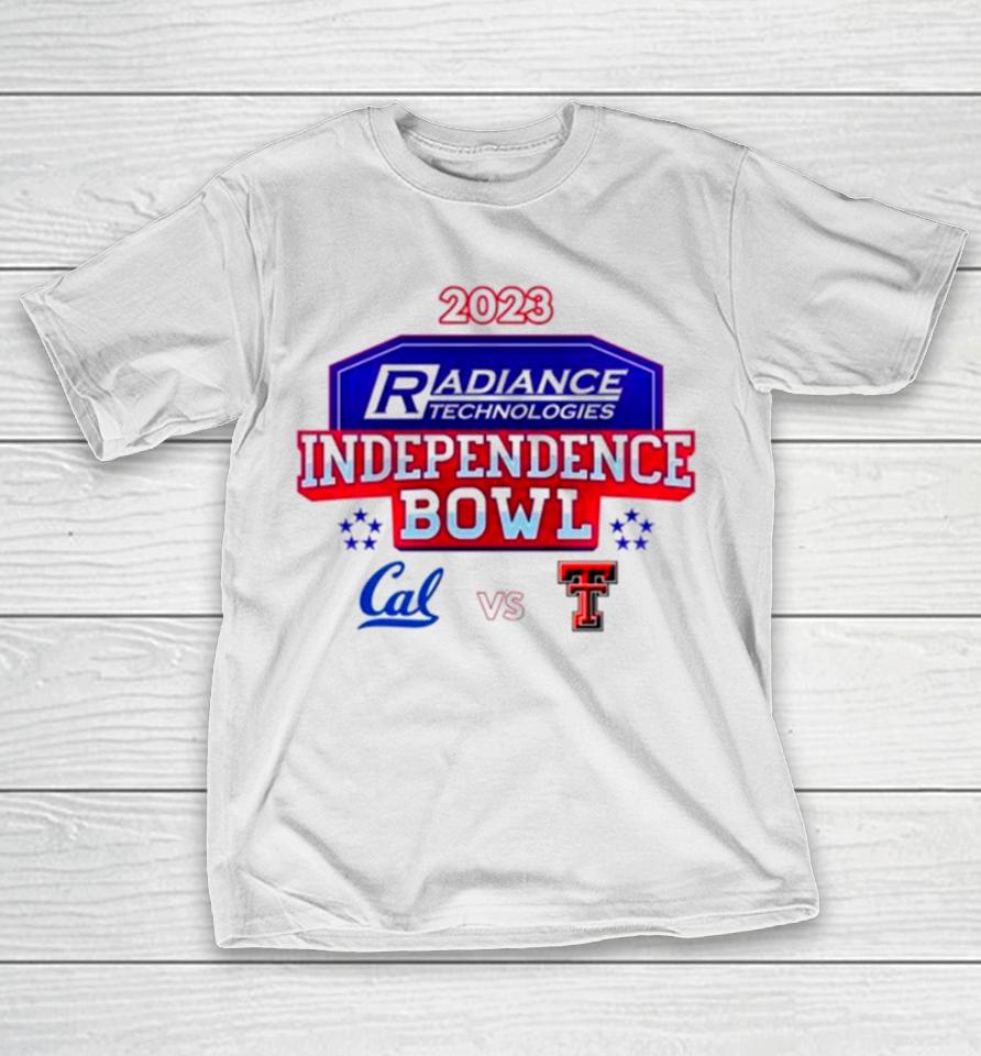 2023 Radiance Technologies Independence Bowl California Vs Texas Tech T-Shirt