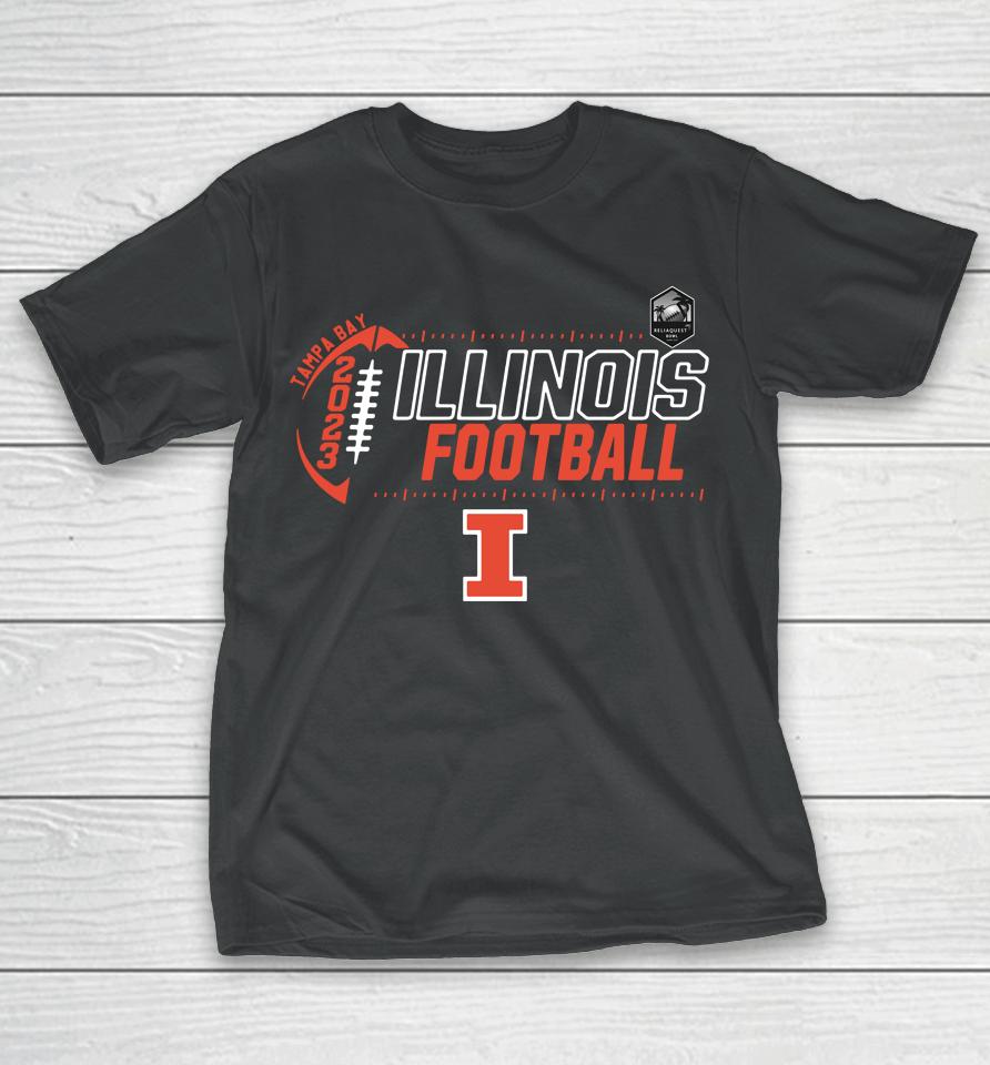 2023 Reliaquest Bowl Illinois Fighting Illini T-Shirt