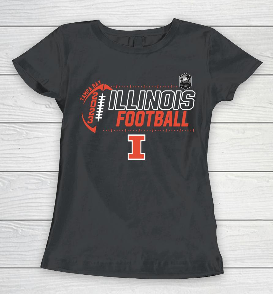 2023 Reliaquest Bowl Illinois Fighting Illini Women T-Shirt