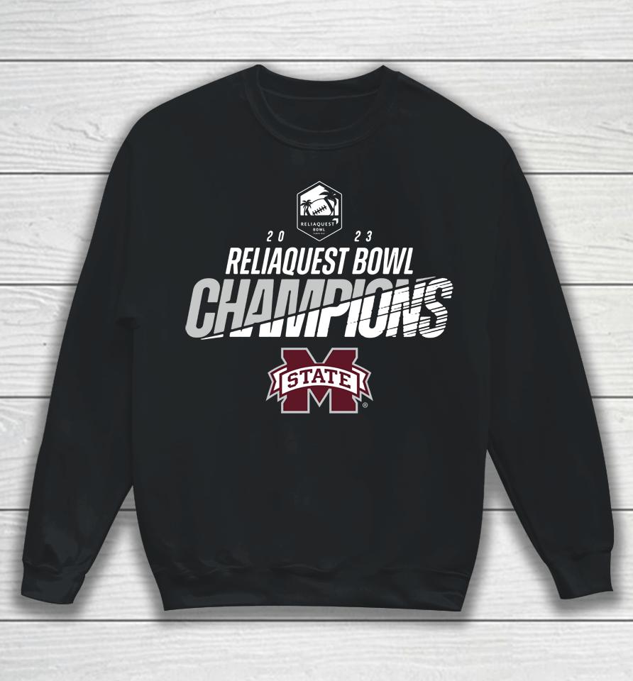 2023 Reliaquest Bowl Mississippi State Champion Sweatshirt