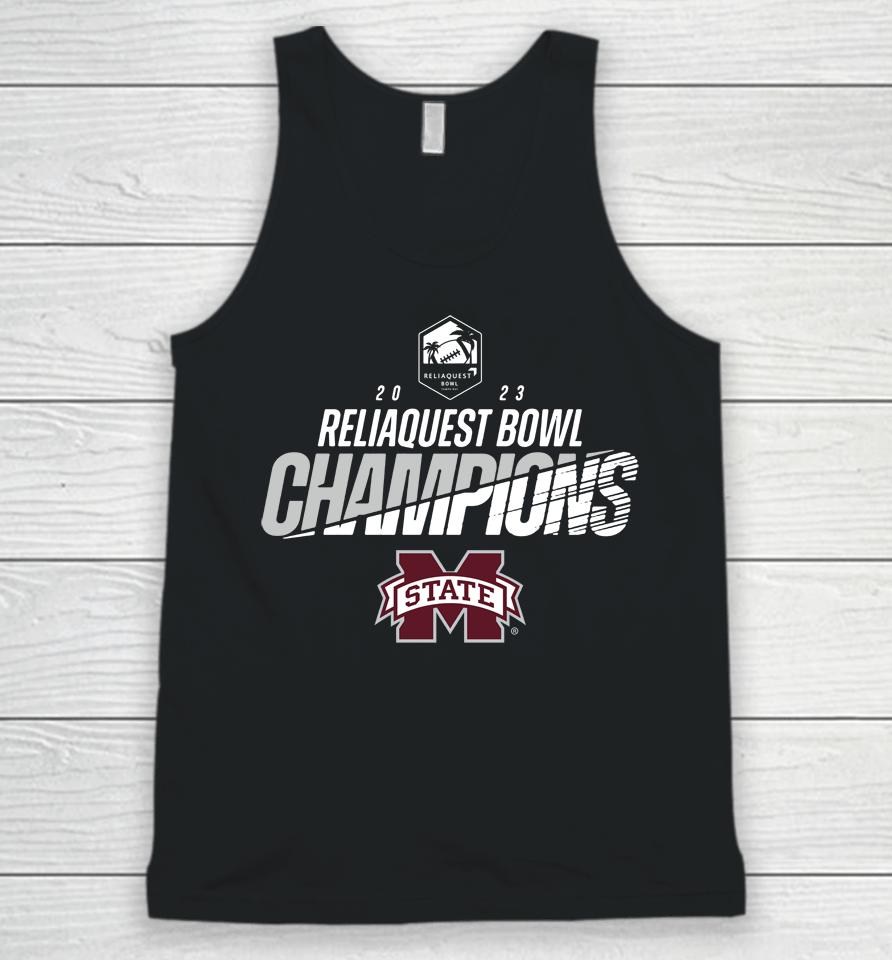 2023 Reliaquest Bowl Mississippi State Champion Unisex Tank Top