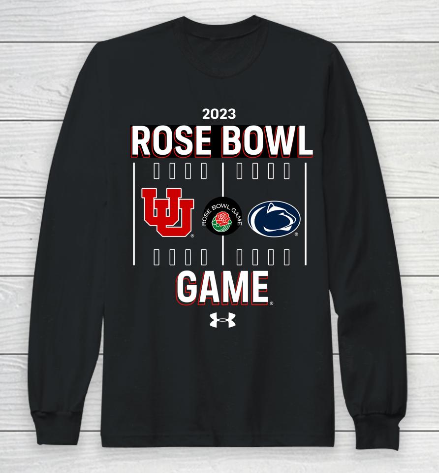 2023 Rose Bowl Game Utah Vs Penn State Long Sleeve T-Shirt