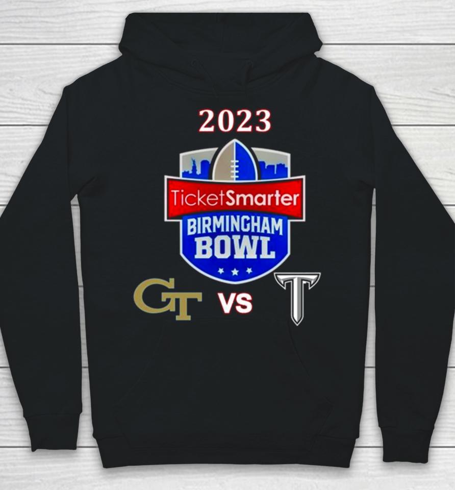 2023 Ticketsmarter Birmingham Bowl Georgia Tech Vs Troy Protective Stadium Birmingham Al Hoodie