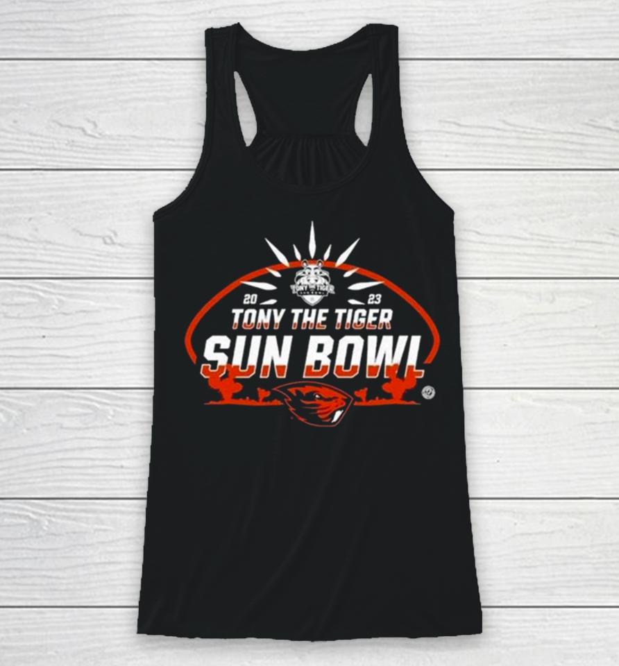 2023 Tony The Tiger Sun Bowl Oregon State Beavers Logo Racerback Tank