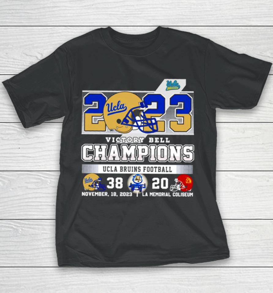 2023 Victory Bell Champions Ucla Bruins Football Youth T-Shirt