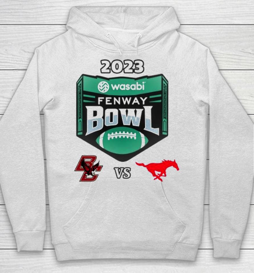 2023 Wasabi Fenway Bowl Boston College Vs Smu Mustangs Matchup Hoodie
