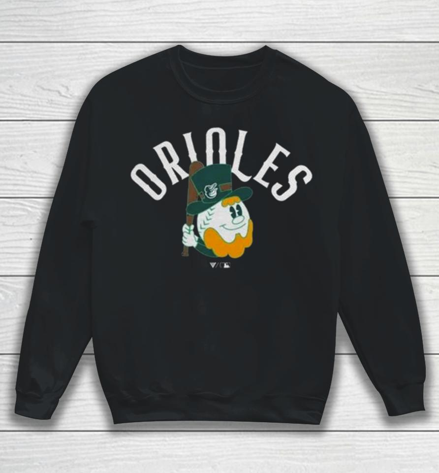 2024 Baltimore Orioles Levelwear Green St. Patrick’s Day Sweatshirt