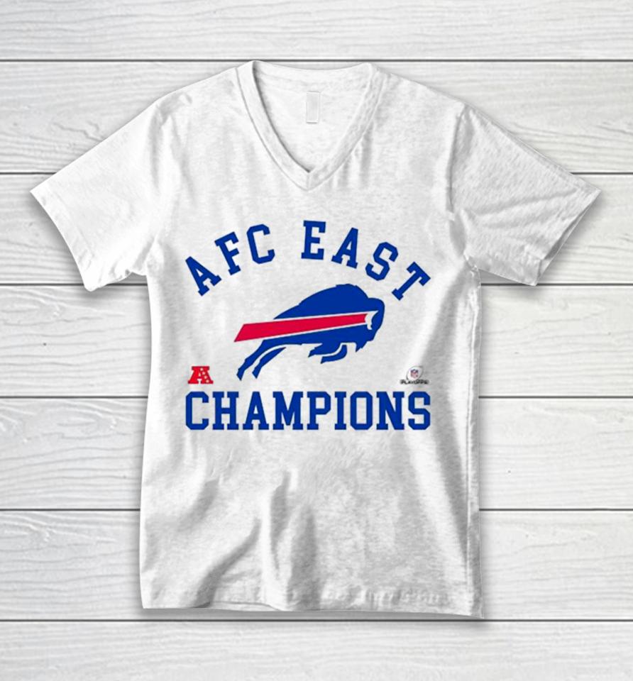 2024 Buffalo Bills Afc East Division Champions Mafia Bills Unisex V-Neck T-Shirt