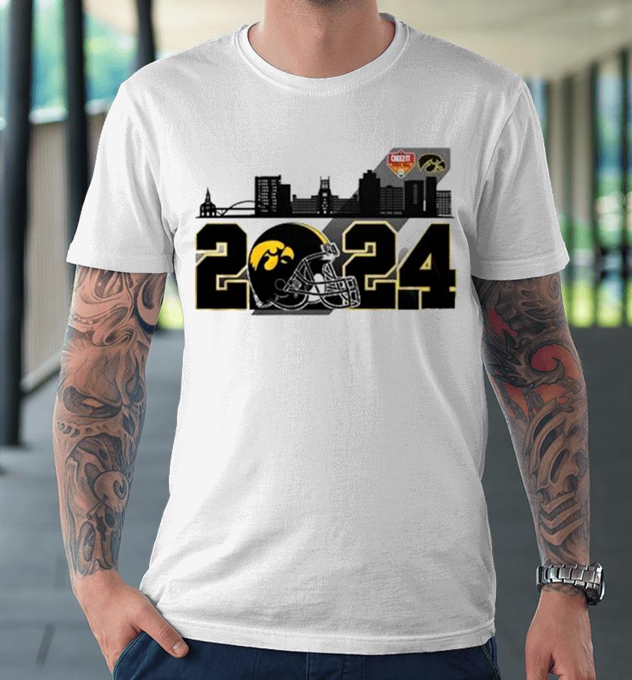 2024 Citrus Bowl Champions Iowa Hawkeyes Premium T-Shirt