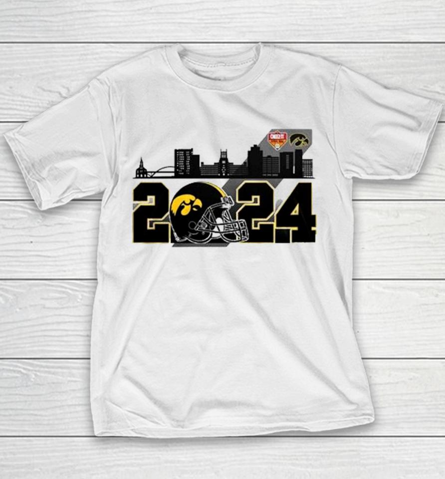 2024 Citrus Bowl Champions Iowa Hawkeyes Youth T-Shirt