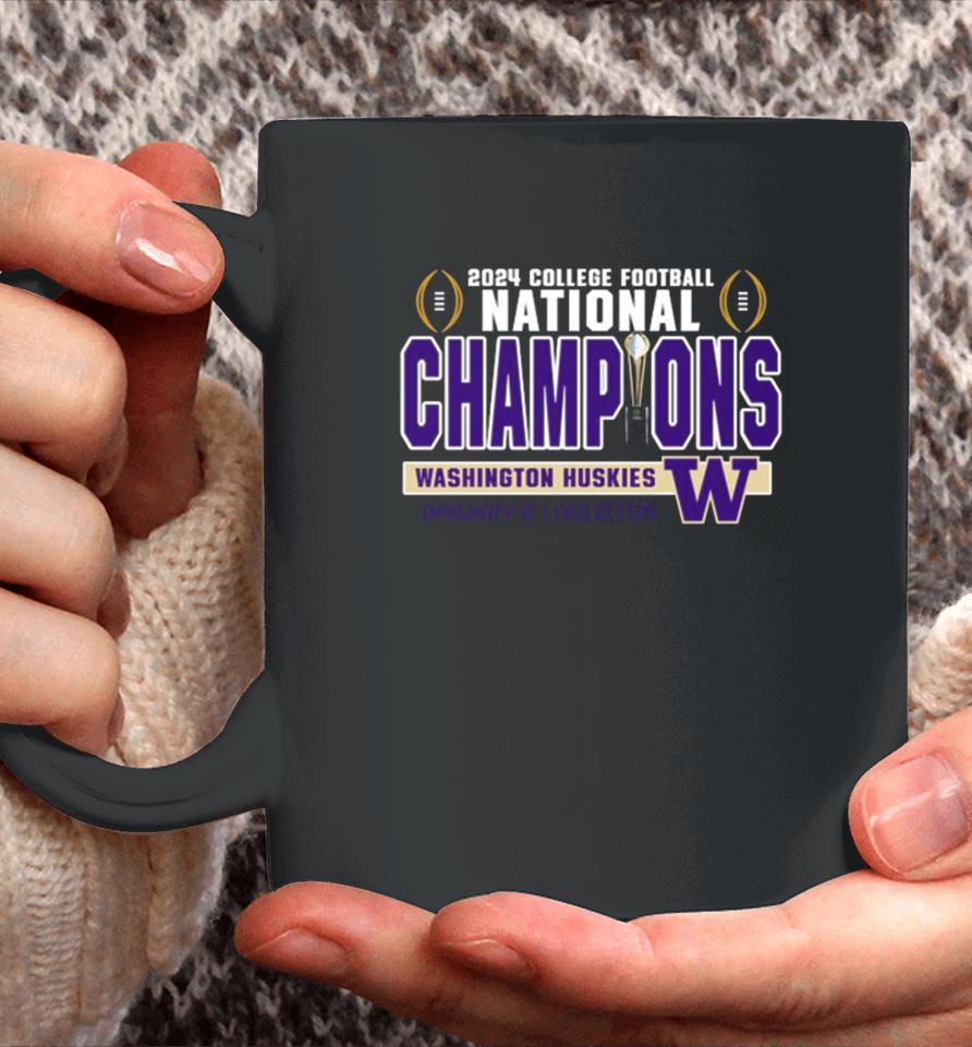 2024 College Football Playoffs National Champions Washington Huskies Football Coffee Mug
