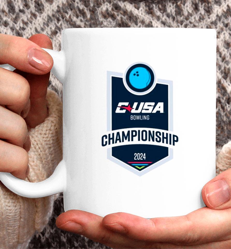 2024 Conference Usa Bowling Championship Logo Coffee Mug