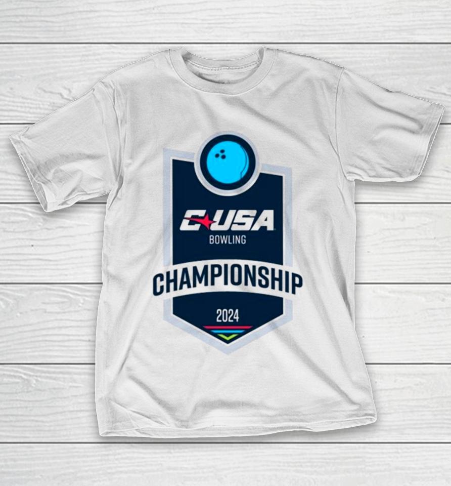 2024 Conference Usa Bowling Championship Logo T-Shirt
