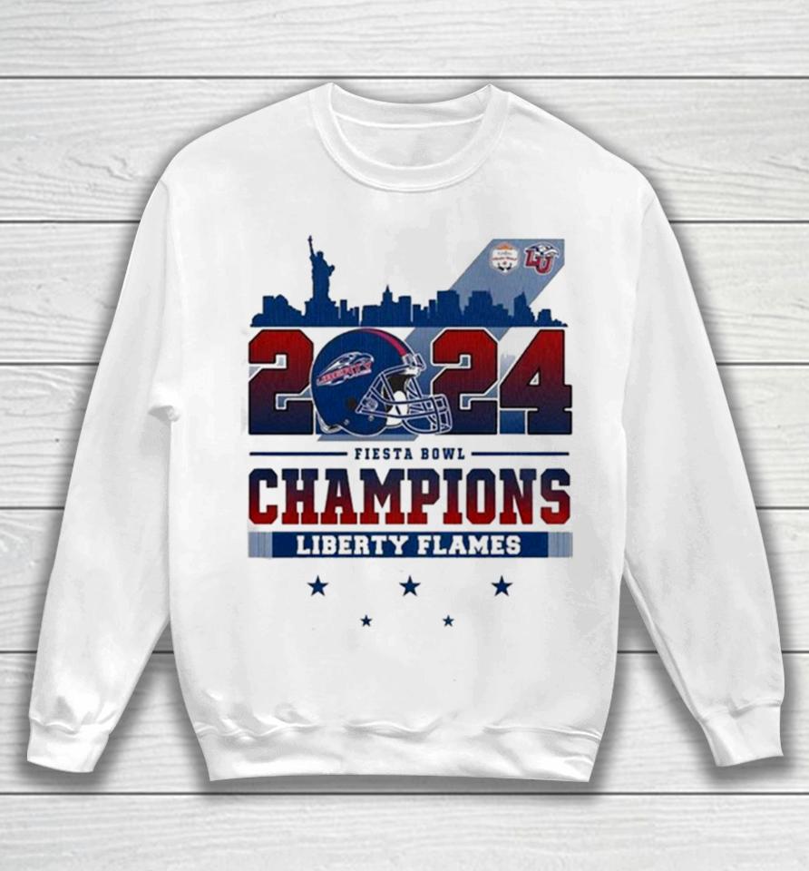 2024 Fiesta Bowl Champions Liberty Flames Football Sweatshirt