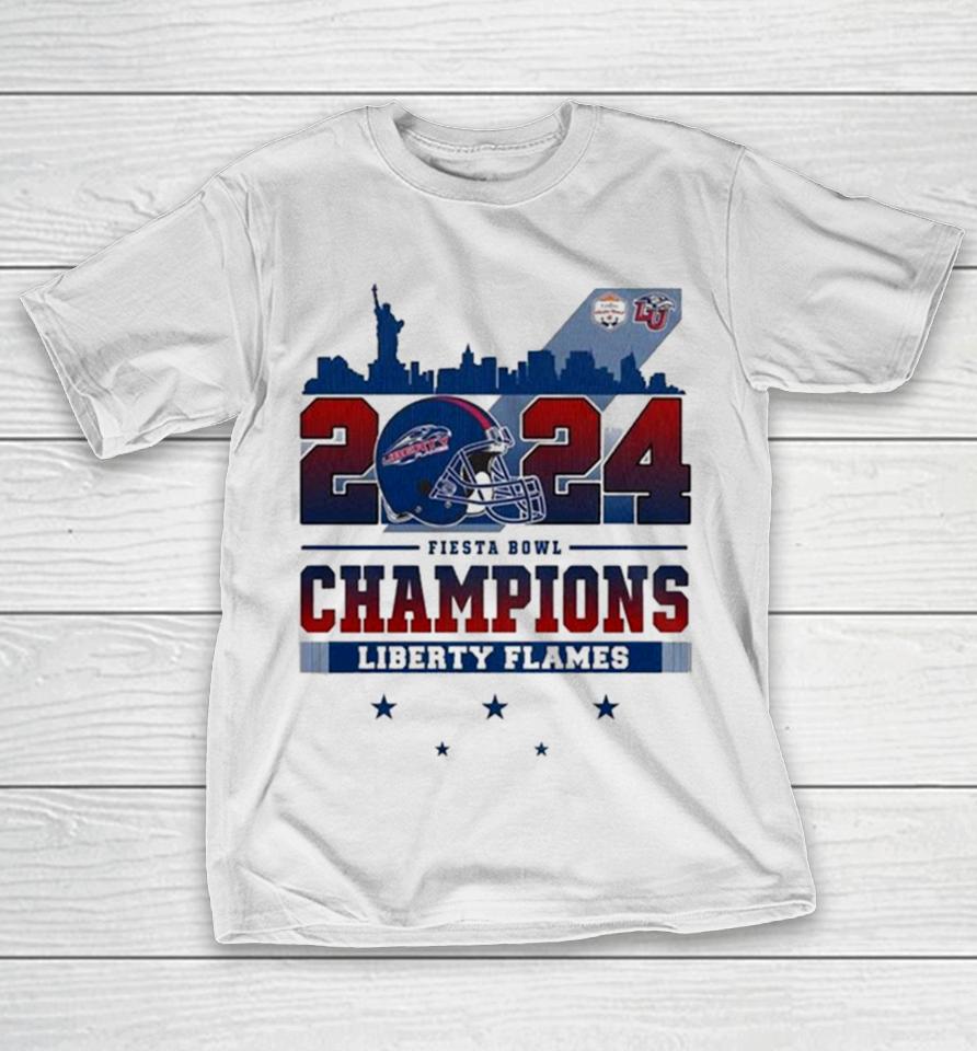 2024 Fiesta Bowl Champions Liberty Flames Football T-Shirt