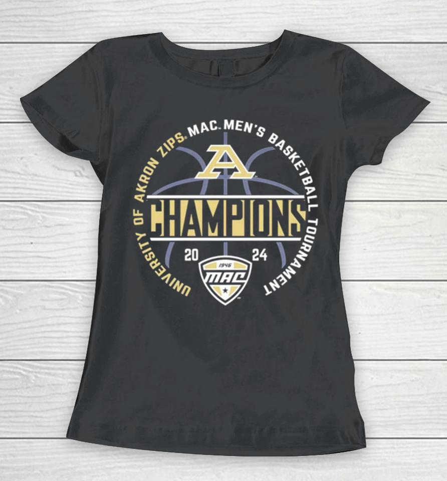2024 Mac Men’s Basketball Conference Tournament Champions Women T-Shirt