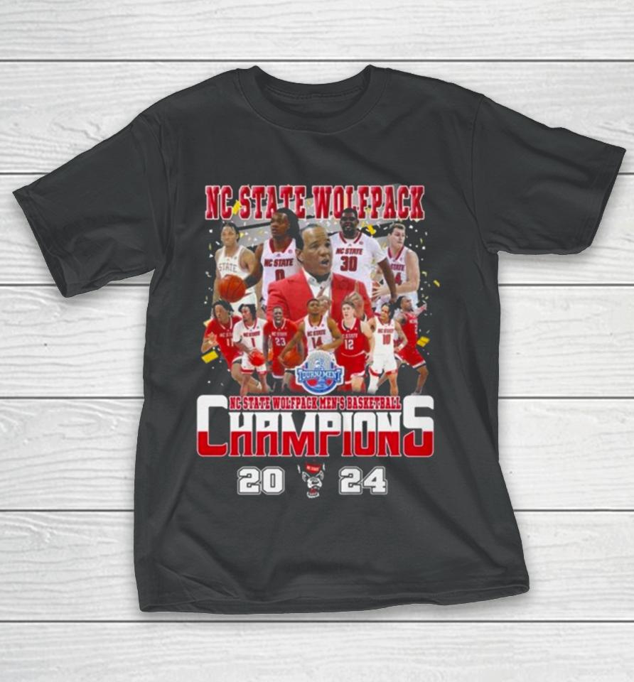 2024 Men’s Basketball Tournament Champions Nc State Wolfpack T-Shirt