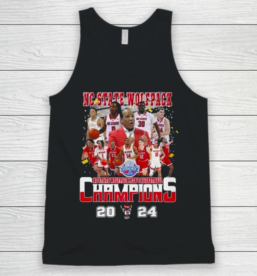 2024 Men’s Basketball Tournament Champions Nc State Wolfpack Unisex Tank Top