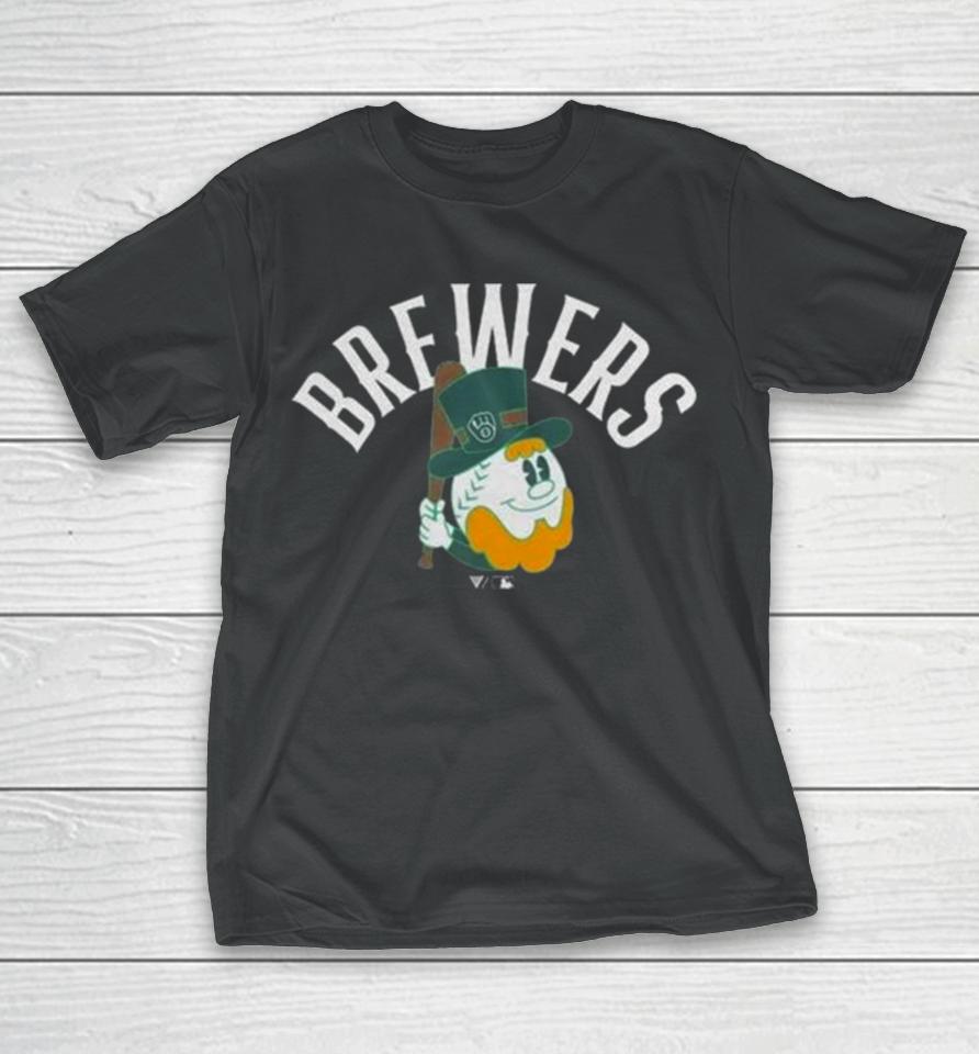 2024 Milwaukee Brewers Levelwear Green St. Patrick’s Day T-Shirt