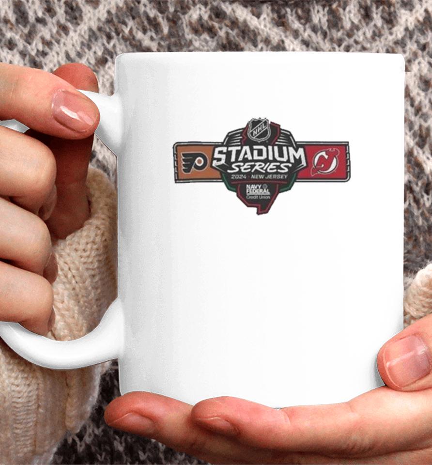 2024 Navy Federal Credit Union Nhl Stadium Series Philadelphia Flyers Vs New Jersey Devils Coffee Mug