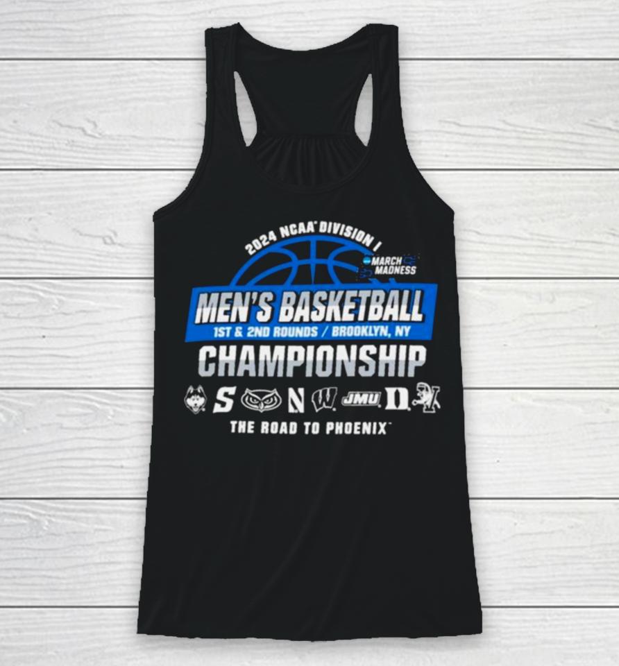 2024 Ncaa Division I Men’s Basketball Championship 1St, 2Nd Rounds – Brooklyn Racerback Tank