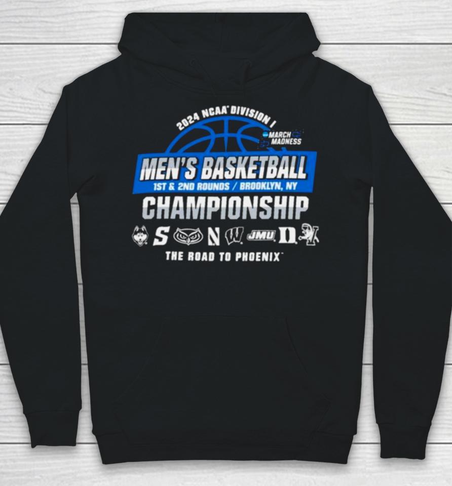 2024 Ncaa Division I Men’s Basketball Championship 1St, 2Nd Rounds – Brooklyn Hoodie