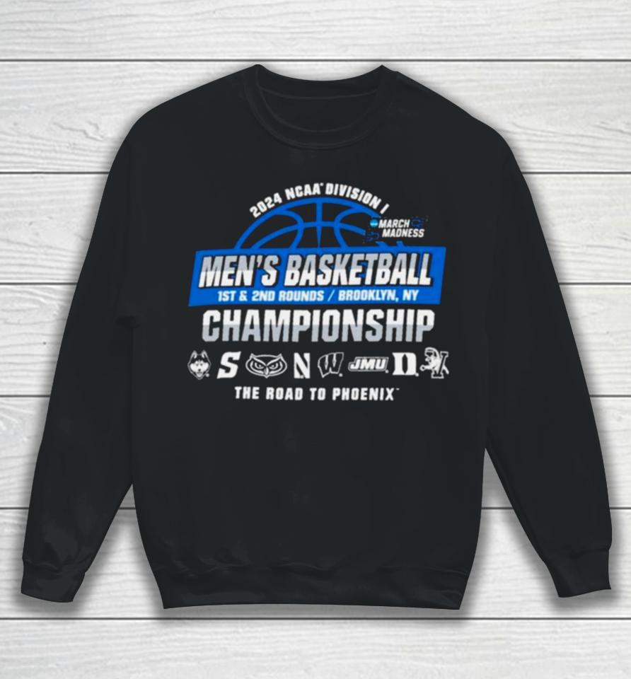 2024 Ncaa Division I Men’s Basketball Championship 1St, 2Nd Rounds – Brooklyn Sweatshirt