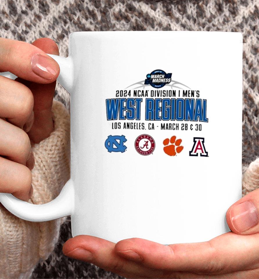 2024 Ncaa Division I Men’s West Regional Los Angeles Ca – March 28 &Amp; 30 Coffee Mug