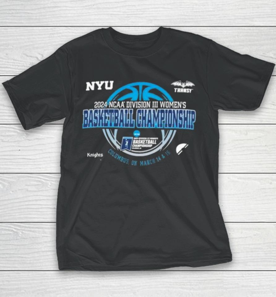 2024 Ncaa Division Women’s Basketball Champions Four Team Columbus Oh March 14 And 16 Youth T-Shirt