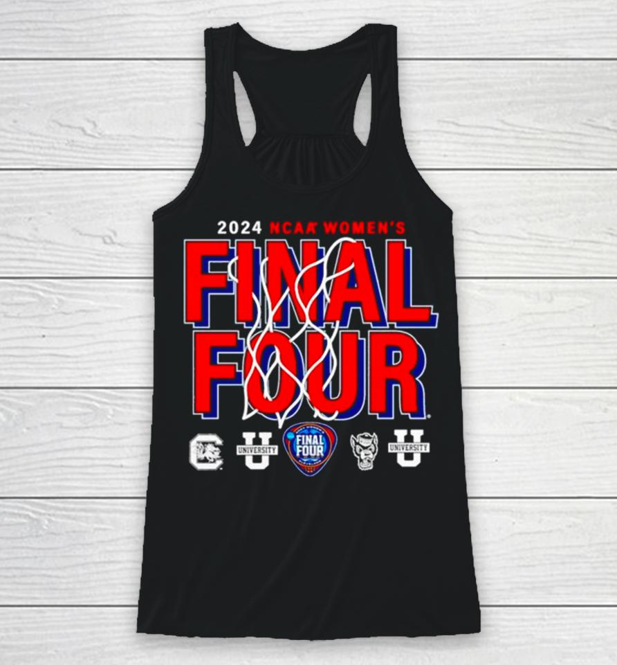 2024 Ncaa Women’s Basketball Tournament March Madness Final Four Dynamic Action Racerback Tank