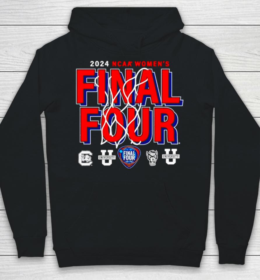 2024 Ncaa Women’s Basketball Tournament March Madness Final Four Dynamic Action Hoodie