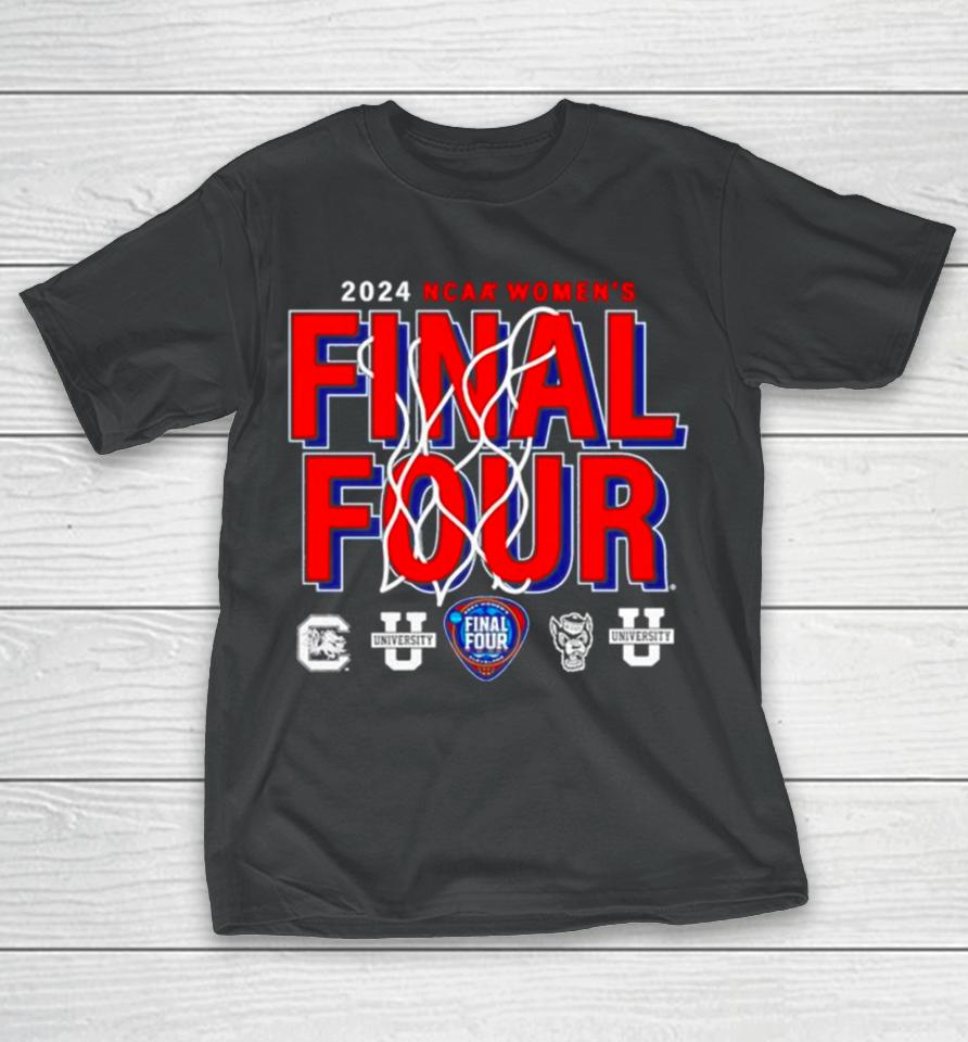2024 Ncaa Women’s Basketball Tournament March Madness Final Four Dynamic Action T-Shirt