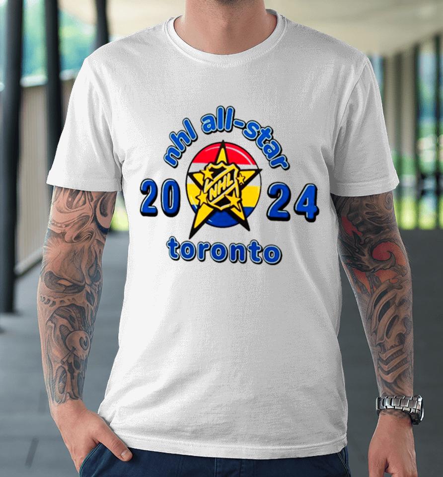 2024 Nhl All Star Game Logo Premium T-Shirt