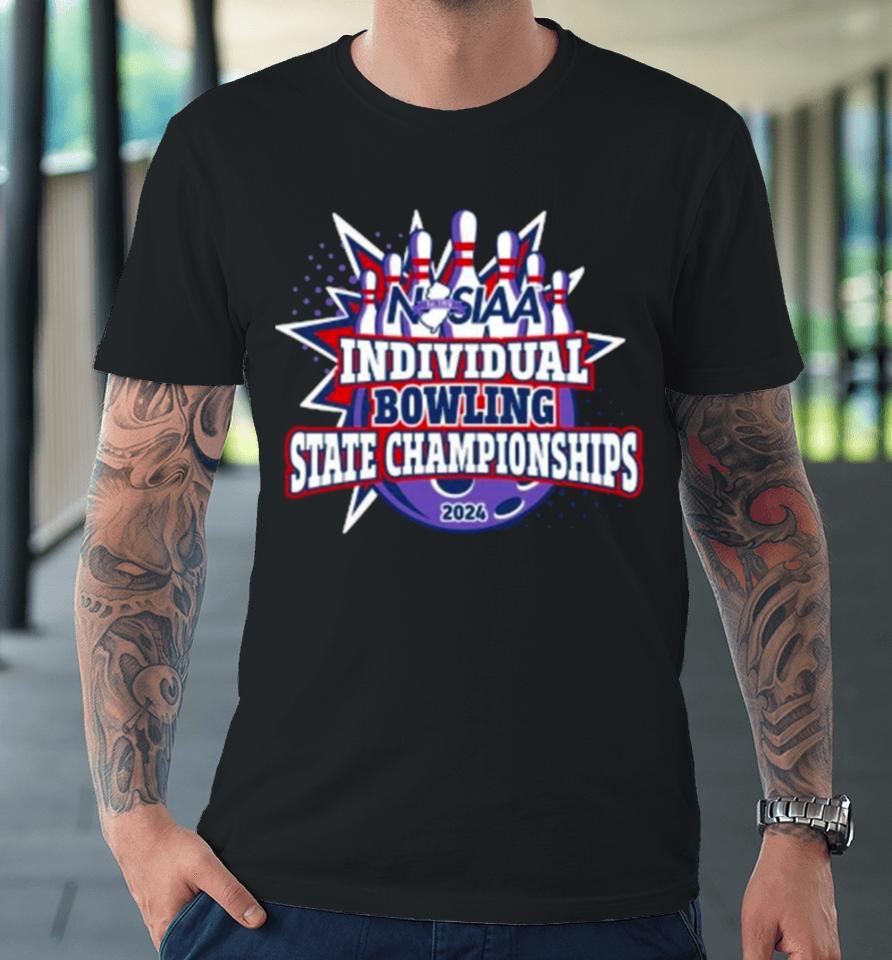 2024 Njsiaa Individual Bowling State Championships Premium T-Shirt